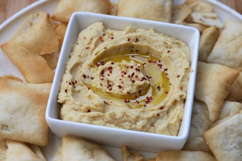 Tahiniless Hummus