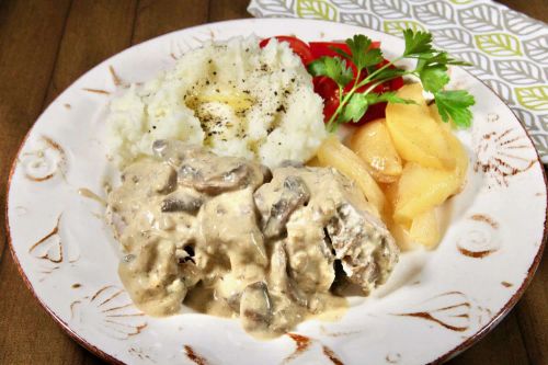 Pork Tenderloin with Creamy Dijon Sauce