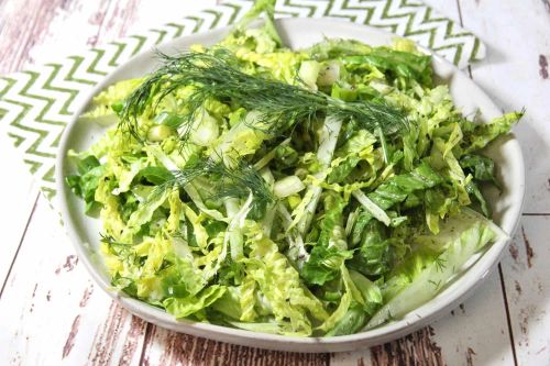 Maroulosalata (Greek Romaine Salad)