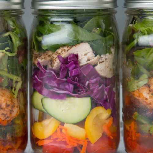 Mason Jar Salad Meal Prep