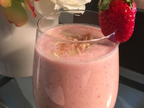 Strawberry Banana Protein Shake