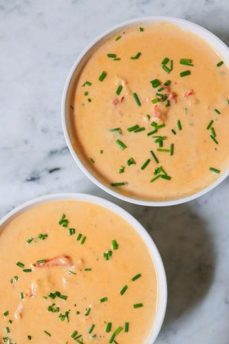 Lobster and Chive Bisque