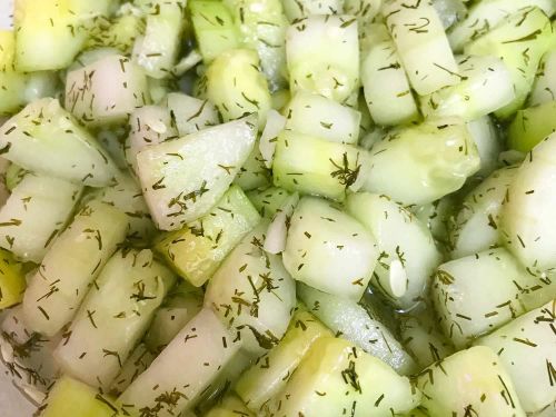 Easy Cucumber Salad