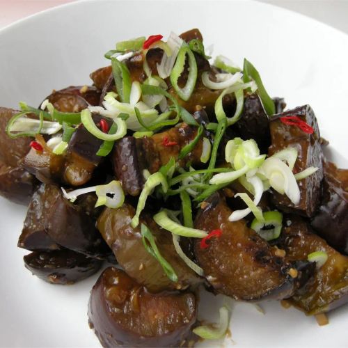 Chinese Eggplant with Garlic Sauce