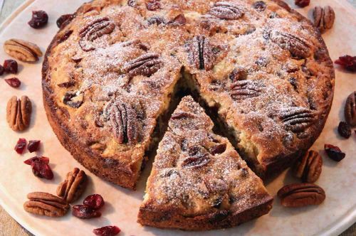 Cranberry-Pecan Coffee Cake