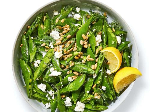 Sugar Snap Pea Salad with Lemon and Dill