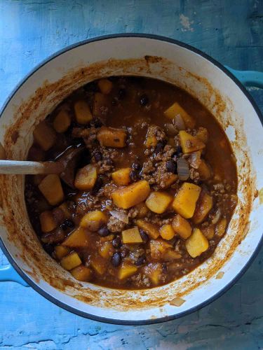 Beef and Butternut Squash Chili