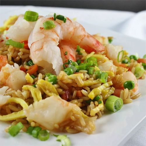 Korean Saewoo Bokkeumbap (Shrimp Fried Rice)