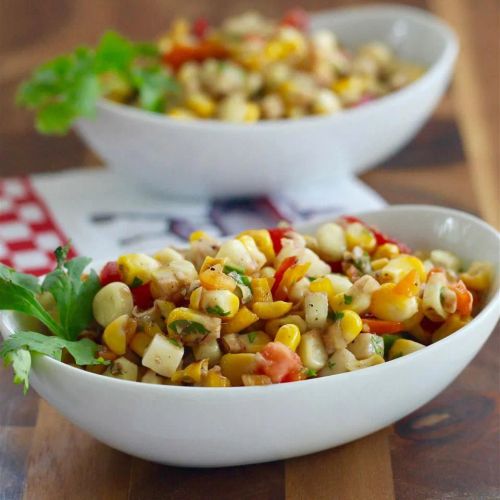 Kate's Grilled Corn Salad