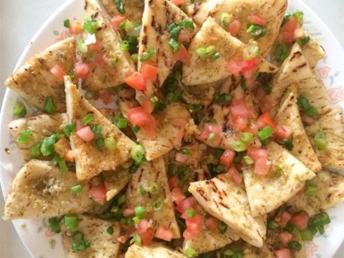 Garlic Pita Bread Bites