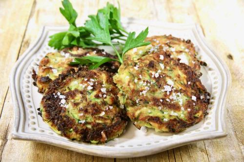 Crispy Zucchini Cakes