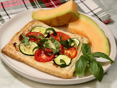 Summer Vegetable and Goat Cheese Galettes