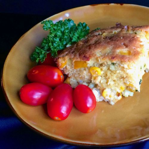 Hide the Veggies Please! Summer Squash and Zucchini Corn Casserole