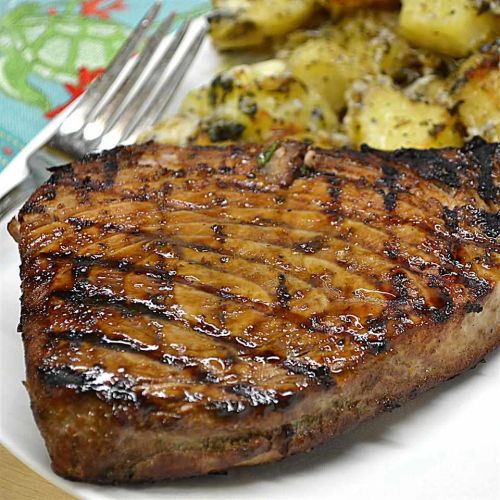 Marinated Tuna Steak