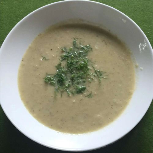 Vegetarian Cream of Fennel Soup