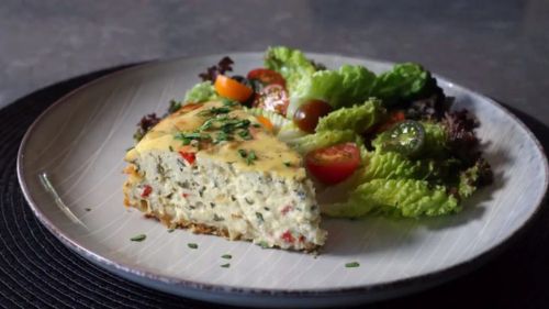 Savory Summer Cheesecake