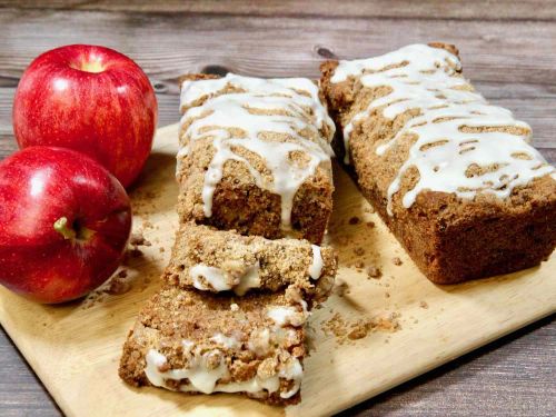 Apple-Cinnamon Bread with Glaze