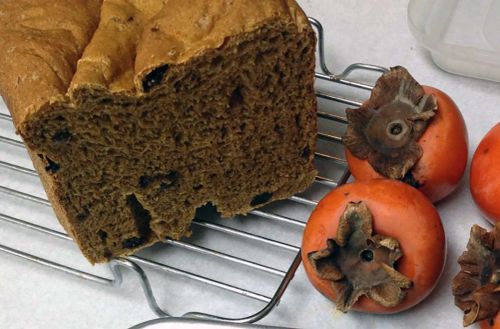 Persimmon Raisin Yeast Bread