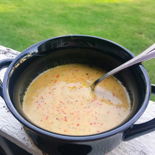 Instant Pot Keto Pumpkin Soup with Sausage