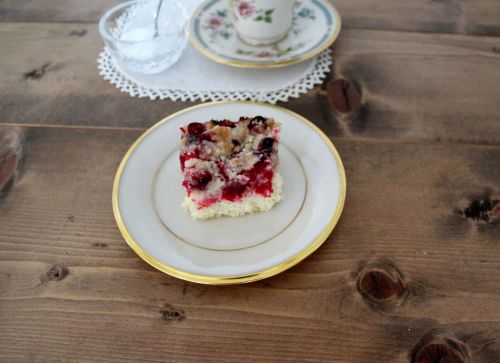 Nana's Cranberry Kuchen