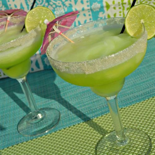 Frozen Melon Margaritas