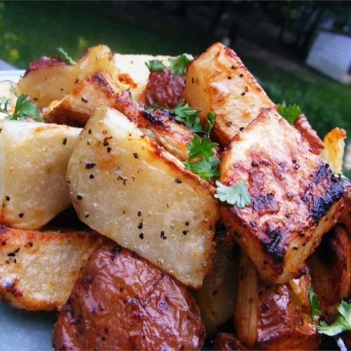 Quick and Easy Grilled Potatoes