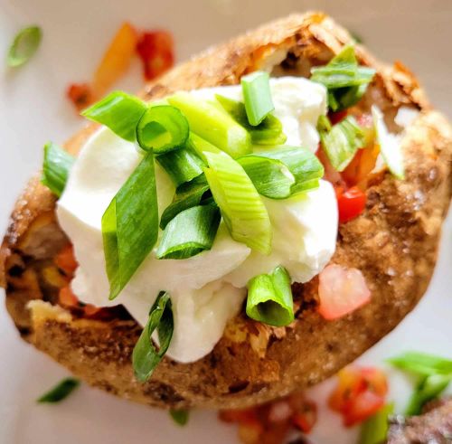 Air Fryer Baked Potatoes