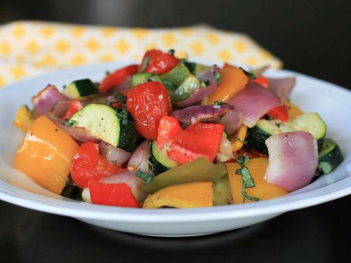 Sheet Pan Roasted Mediterranean Vegetables