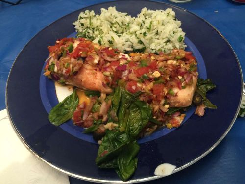 Spicy Hot Pepper Salmon