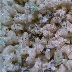 Cavatappi Pasta Salad with Tuna and Olives