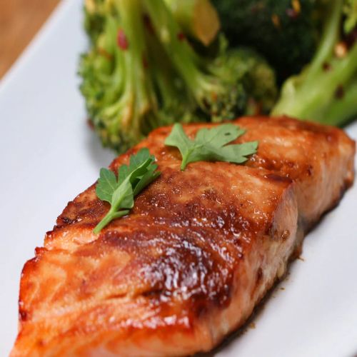 Maple-Glazed Salmon