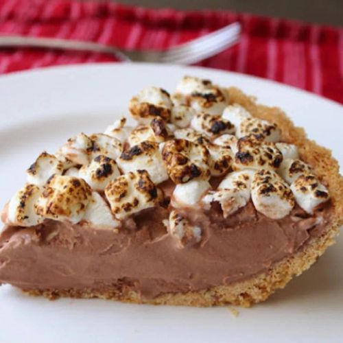 S'more Ice Cream Pie