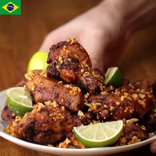 Brazilian Chicken Wings (Frango À Passarinho)