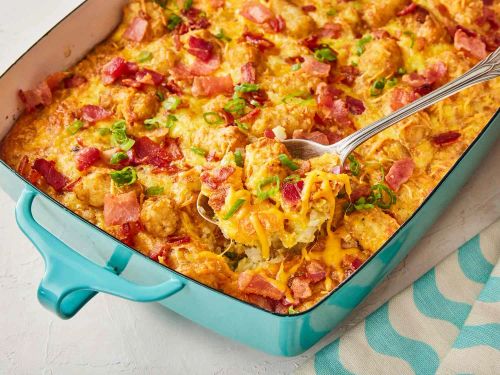 Tater Tot and Bacon Breakfast Casserole