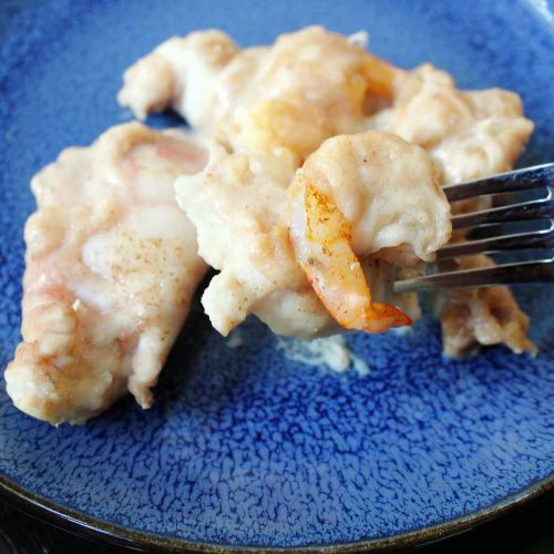 Baked Fish with Shrimp