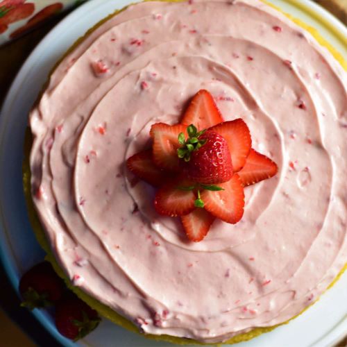 Strawberry Cream Cheese Frosting