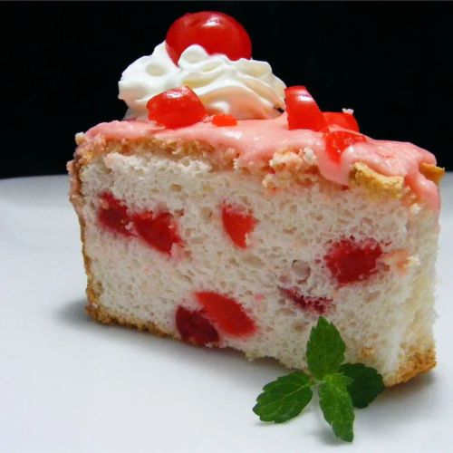 Cherry Angel Food Cake