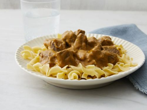 Slow Cooker Beef Stroganoff