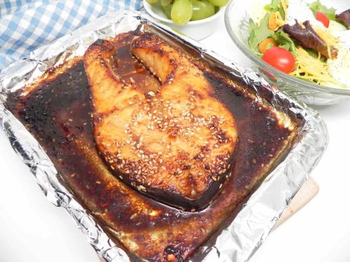 Broiled Salmon with Soy-Ginger Glaze