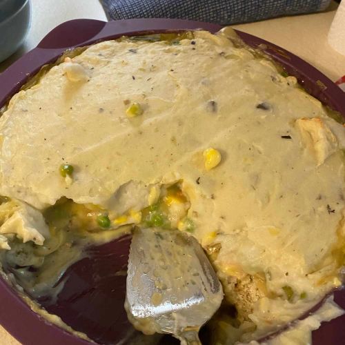 Mashed Potato-Topped Turkey Pot Pie