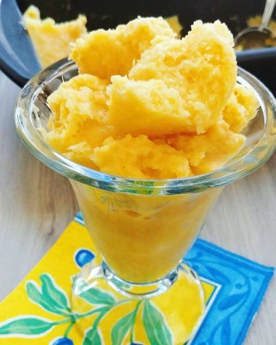 Fresh Pineapple Sherbet