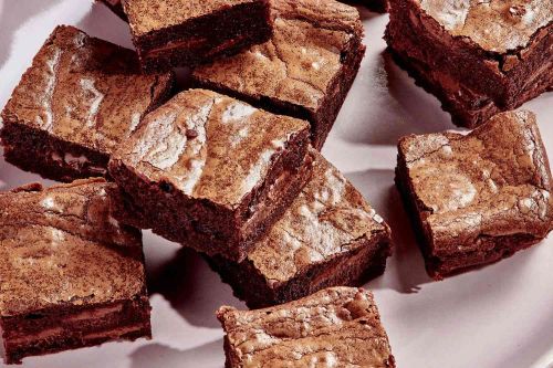 Double-Frosted Brownies