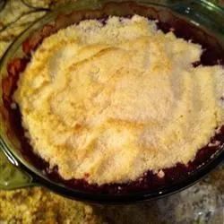 Blackberry and Apple Crumble