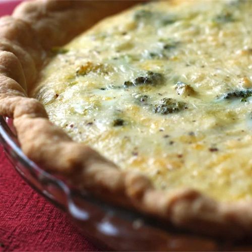 Easy Broccoli Quiche