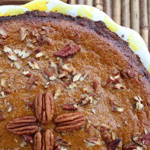 Easy Pecan Pumpkin Pie