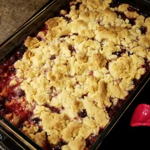 Wendy's Easy Blackberry Cobbler