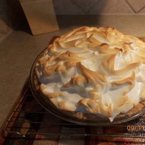 Rhubarb Meringue Pie