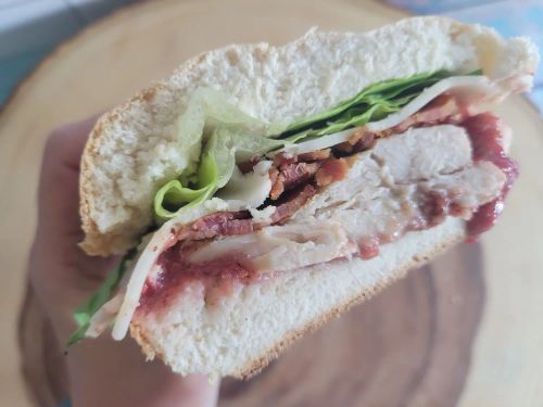 Chicken-Bacon Pressed Picnic Sandwiches