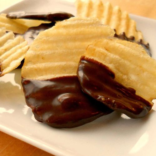 Chocolate Covered Potato Chips