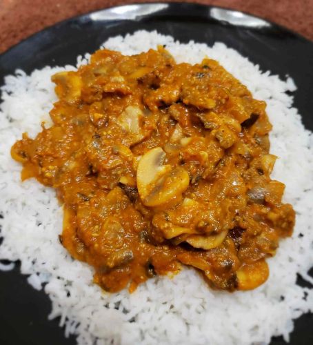 Vegan Mushroom Masala